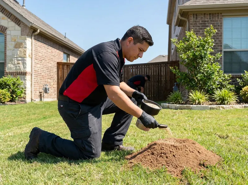 Fire Ant Colony Management in Frisco, TX