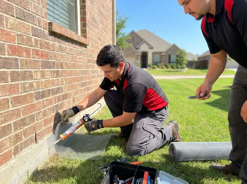 Weep Hole Exclusion & Structural Sealing in Frisco, TX
